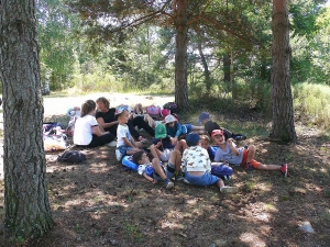 Dernier jour en plein air pour les écoliers de Grazac