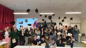 Cérémonie républicaine de remise de diplômes au collège Sacré Coeur de Dunières