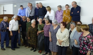 La classe 71 de Monistrol a répondu présente pour fêter les 70 ans