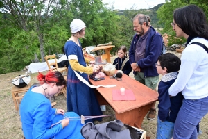 Retournac : le site du château d&#039;Artias de retour au temps du Moyen-Âge