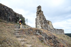 Retournac : le site du château d&#039;Artias de retour au temps du Moyen-Âge