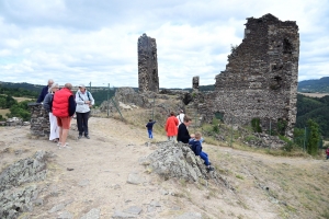 Retournac : le site du château d&#039;Artias de retour au temps du Moyen-Âge