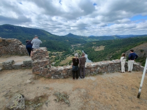 Retournac : le site du château d&#039;Artias de retour au temps du Moyen-Âge