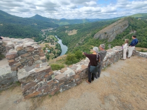 Retournac : le site du château d&#039;Artias de retour au temps du Moyen-Âge