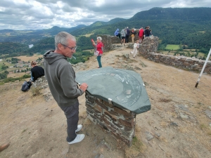 Retournac : le site du château d&#039;Artias de retour au temps du Moyen-Âge