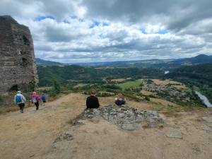 Retournac : le site du château d&#039;Artias de retour au temps du Moyen-Âge