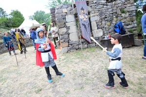 Retournac : le site du château d&#039;Artias de retour au temps du Moyen-Âge