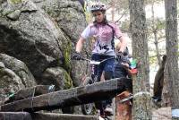 Saint-Maurice-de-Lignon : Lucas et Maxime Pezelier 3e au VTT trial des Crampons