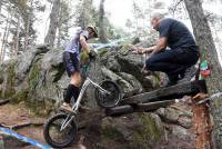 Saint-Maurice-de-Lignon : Lucas et Maxime Pezelier 3e au VTT trial des Crampons