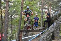 Saint-Maurice-de-Lignon : Lucas et Maxime Pezelier 3e au VTT trial des Crampons