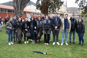 Bas-en-Basset : les classes en 1 rassemblées pour le banquet