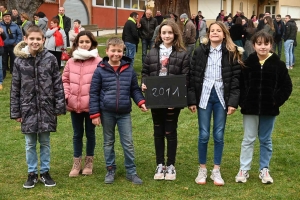 Bas-en-Basset : les classes en 1 rassemblées pour le banquet