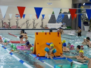 Bain norvégien et sauna à la piscine de Dunières pour les vacances