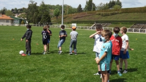 Yssingeaux : du foot pour les CE1 de l&#039;école Jean-de-la-Fontaine