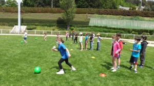 Yssingeaux : du foot pour les CE1 de l&#039;école Jean-de-la-Fontaine