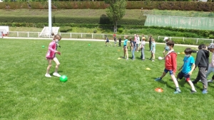 Yssingeaux : du foot pour les CE1 de l&#039;école Jean-de-la-Fontaine