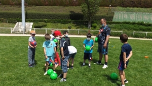 Yssingeaux : du foot pour les CE1 de l&#039;école Jean-de-la-Fontaine