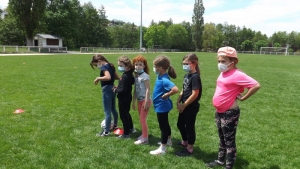 Yssingeaux : du foot pour les CE1 de l&#039;école Jean-de-la-Fontaine