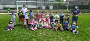 Yssingeaux : du foot pour les CE1 de l&#039;école Jean-de-la-Fontaine