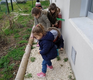 Retournac : on ressort les pioches et les râteaux à l&#039;école de Charrées