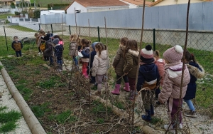 Retournac : on ressort les pioches et les râteaux à l&#039;école de Charrées