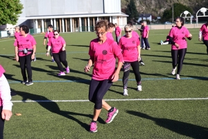 Retournac : 132 femmes participent à l&#039;action Octobre Rose du club de foot