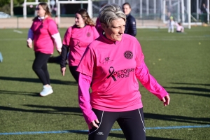 Retournac : 132 femmes participent à l&#039;action Octobre Rose du club de foot