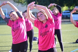 Retournac : 132 femmes participent à l&#039;action Octobre Rose du club de foot