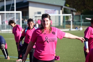 Retournac : 132 femmes participent à l&#039;action Octobre Rose du club de foot