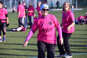 Retournac : 132 femmes participent à l&#039;action Octobre Rose du club de foot