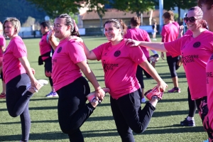 Retournac : 132 femmes participent à l&#039;action Octobre Rose du club de foot