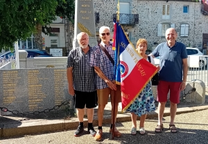 Le Souvenir français des Sucs a réceptionné son drapeau