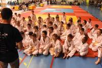 300 judokas réunis dans un immense dojo à Choumouroux