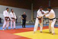 300 judokas réunis dans un immense dojo à Choumouroux