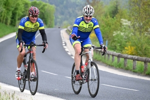 La Team Cyclo Cancer fait étape à Yssingeaux