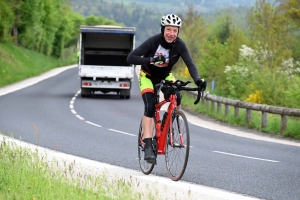 La Team Cyclo Cancer fait étape à Yssingeaux