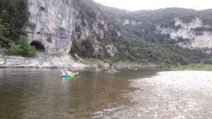 Monistrol-sur-Loire : les lycéens sportifs du &quot;Château&quot; en stage spéléologie à Vallon Pont d’Arc