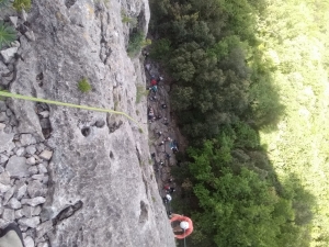 Monistrol-sur-Loire : les lycéens sportifs du &quot;Château&quot; en stage spéléologie à Vallon Pont d’Arc