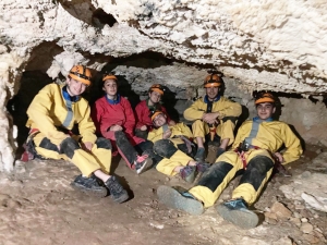 Monistrol-sur-Loire : les lycéens sportifs du &quot;Château&quot; en stage spéléologie à Vallon Pont d’Arc