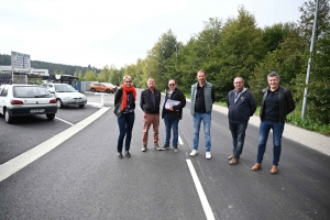 Sainte-Sigolène : un aménagement routier réalisé sur la zone des Taillas