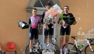 Cyclisme : Florian Coste l&#039;emporte pour la première du Grand Prix du Monastier-sur-Gazeille