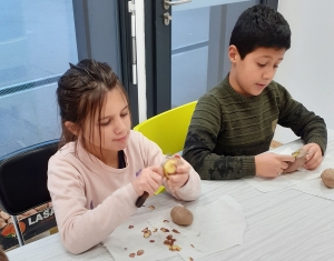 Dunières : du potager à la cuisine pour les écoliers