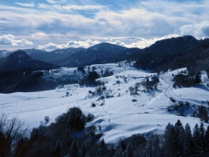 sur la route touristique du Mézenc