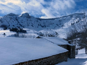 au pied du cirque des Boutières