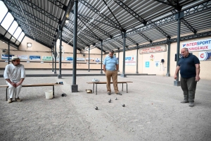 Yssingeaux : 200 spectateurs &quot;Les Pieds tanqués&quot; au boulodrome