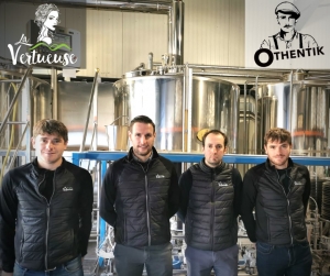 Stéphane Valentin, Anthony Sahuc, Benoit Court et Sébastien Valentin. Crédit : Saveurs des Sucs