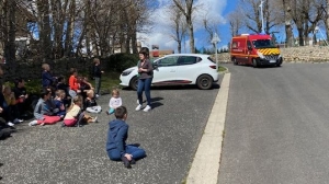 Montregard : les pompiers simulent une intervention à l&#039;école