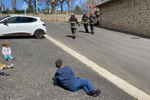 Montregard : les pompiers simulent une intervention à l&#039;école