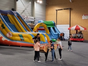 Sainte-Sigolène : une dizaine de structures gonflables ce week-end au gymnase