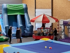 Sainte-Sigolène : une dizaine de structures gonflables ce week-end au gymnase